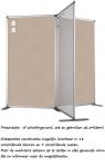 Scheidingswand, presentatiewand 140x80cm