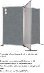 Scheidingswand, presentatiewand 180x80cm