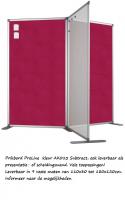 Smit Visual Prikbord ProLine kleur Accent AK013 120x180cm 