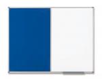 Classic duobord 90x120 cm blauw vilt + gratis 40 pins