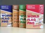 Vlagspeldjes Wereld 4 PACK met Afrika, Europa, Amerika en Azie