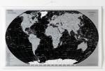 Map World Black/Silver