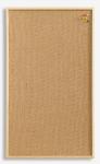 Prikbord Jute 60x140cm houten lijst