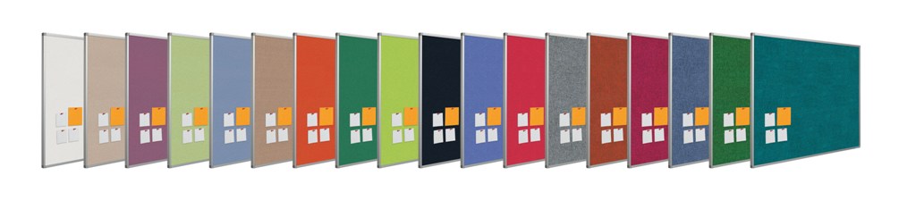 Prikbord kleuren